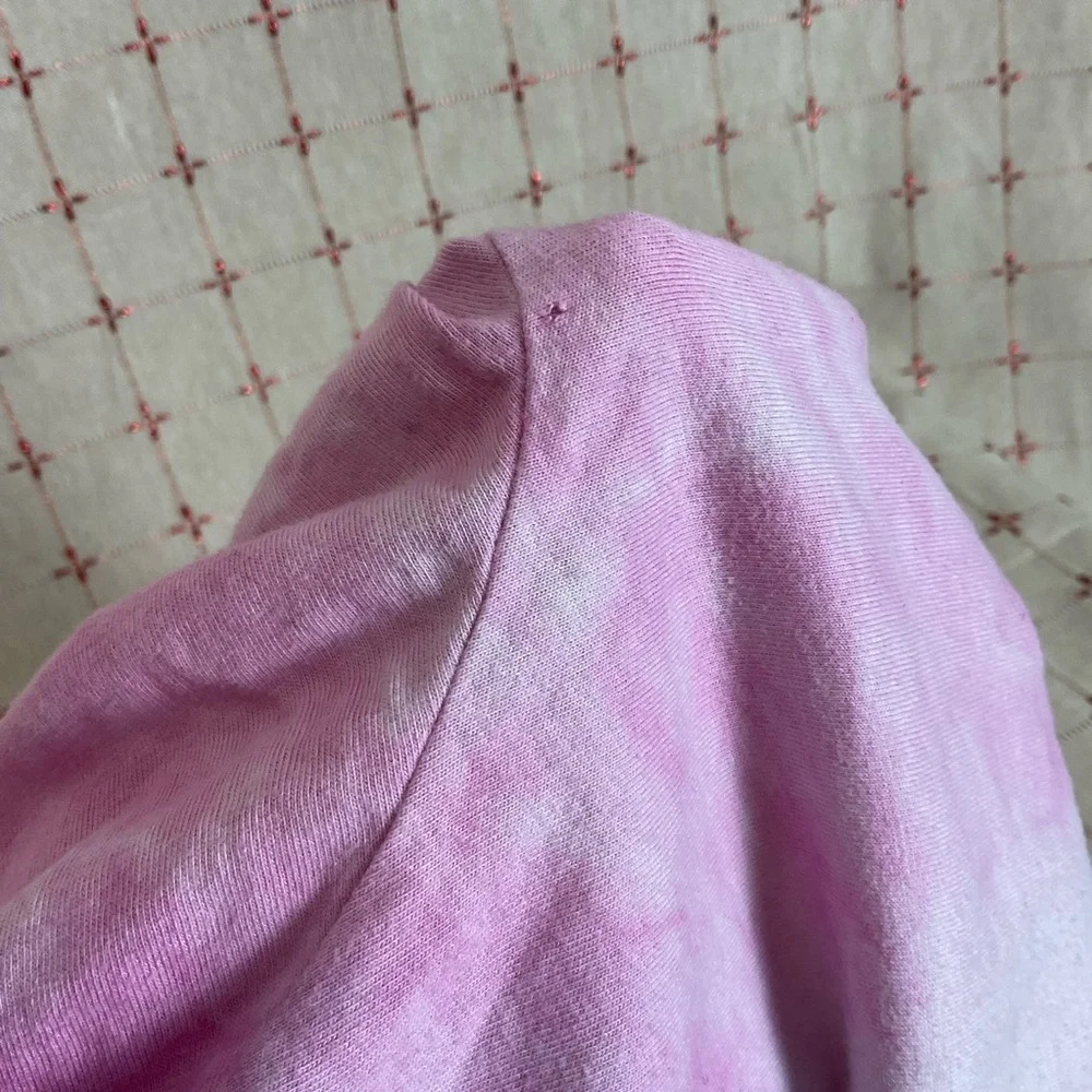 Vintage Betty Boop & Pudgy Pink Tie Dye 1X Y2K Oversized Shirt XL PreLoved - Picture 6 of 6